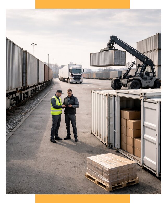 Международные мультимодальные перевозки от 45932 р. | СетСервис-Тюм