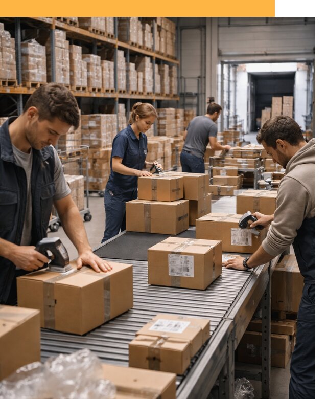 Доставка товаров для маркетплейсов от двери до склада от 7655