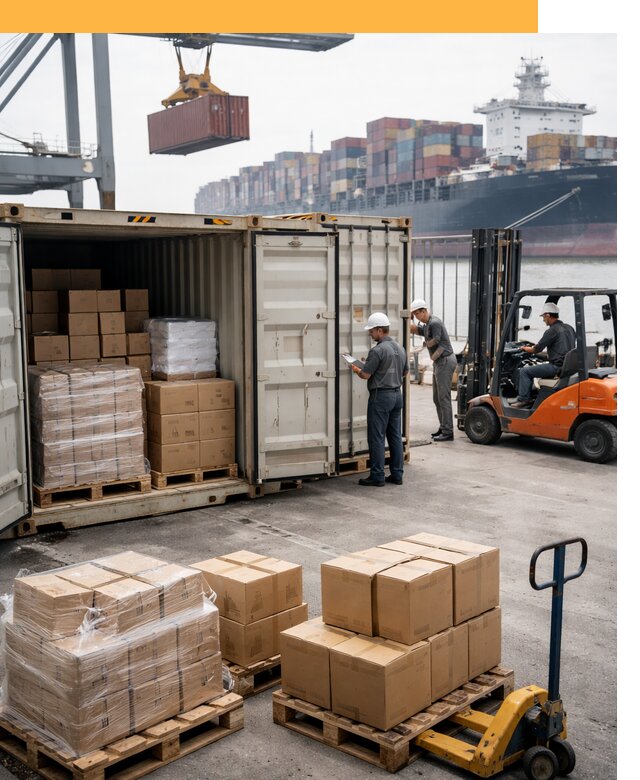 Контейнерные перевозки из Китая под ключ от 122484 руб/контейнер