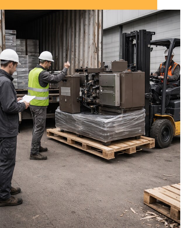 Доставка промышленного оборудования из Европы от 45932