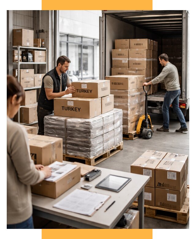 Доставка одежды из Турции от 6635 р. под ключ, СетСервис-Тюм