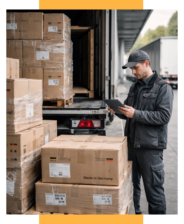 Доставка грузов из Германии от 45932 р. быстро - СетСервис-Тюм