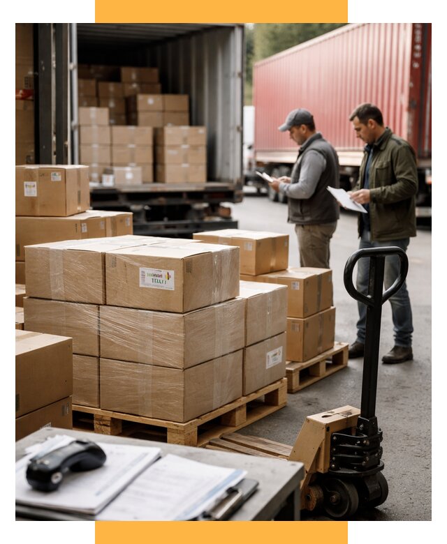 Доставка грузов из Италии в Россию от 18373 р. СетСервис-Тюм