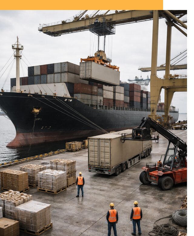 Морские перевозки из Индии: доставка FCL/LCL, таможня от 122484