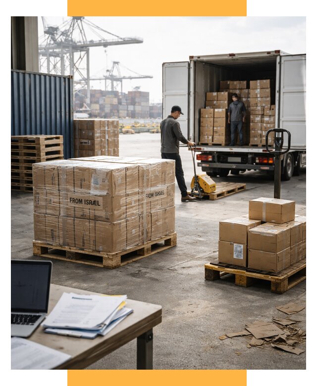 Доставка грузов из Израиля от 15311 р., логистика от СетСервис-Тюм