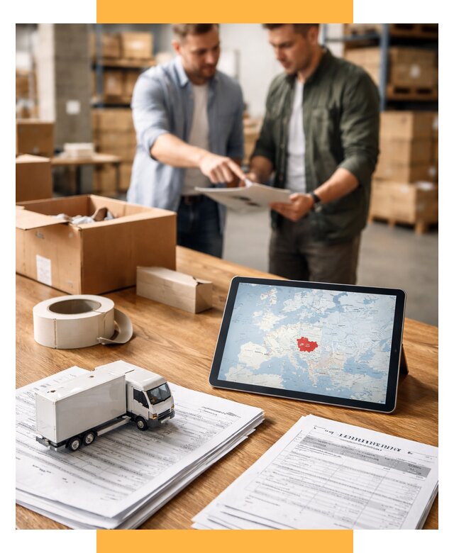 Доставка грузов в Чехию от 35725 р. - логистика СетСервис-Тюм