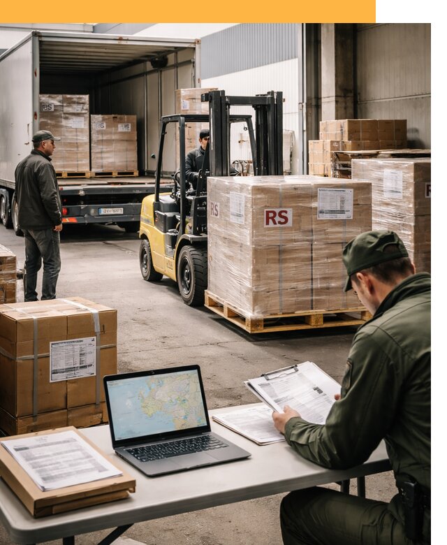 Доставка грузов в Сербию от 45932 руб, международные перевозки