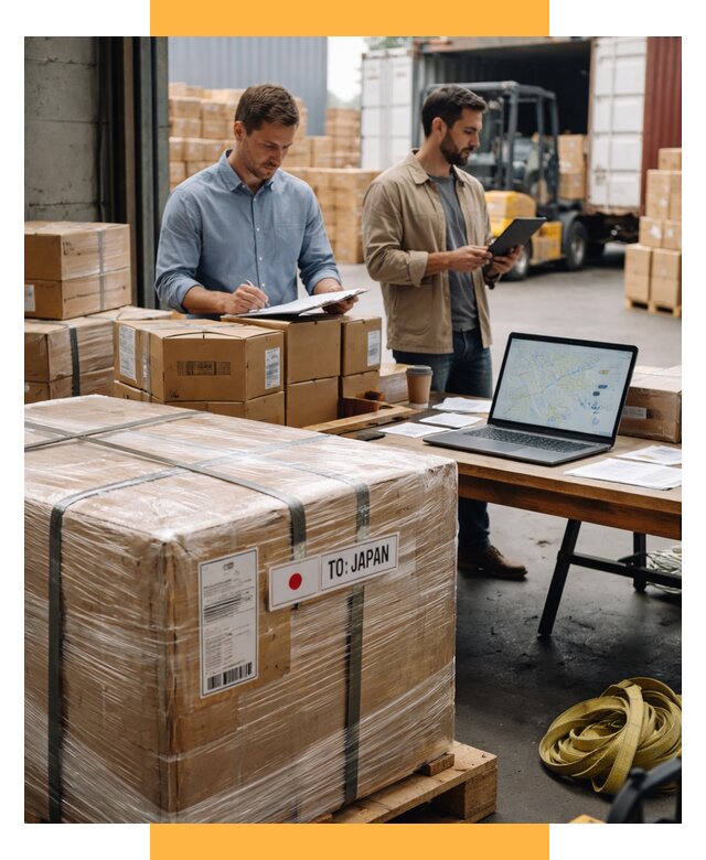 Доставка грузов в Японию от 25518 р., логистика СетСервис-Тюм