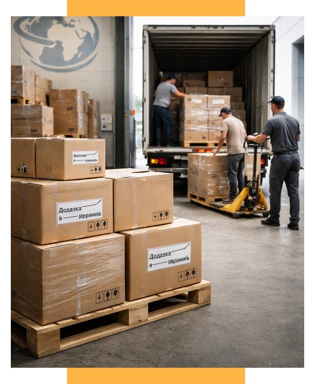 Доставка грузов в Израиль и экспорт от 45932 р. СетСервис-Тюм