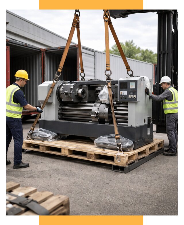 Перевозка станков и таможня от 61242 р. | СетСервис-Тюм логистика