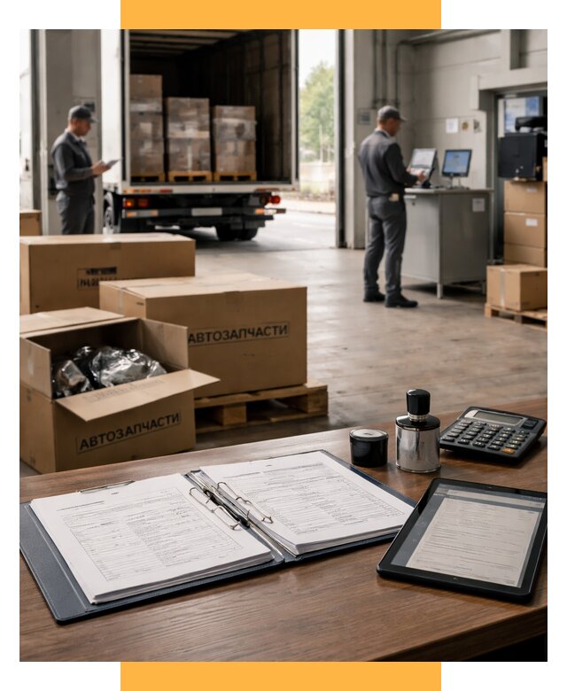 Таможенное оформление автозапчастей под ключ от 8676 р., СетСервис-Тюм
