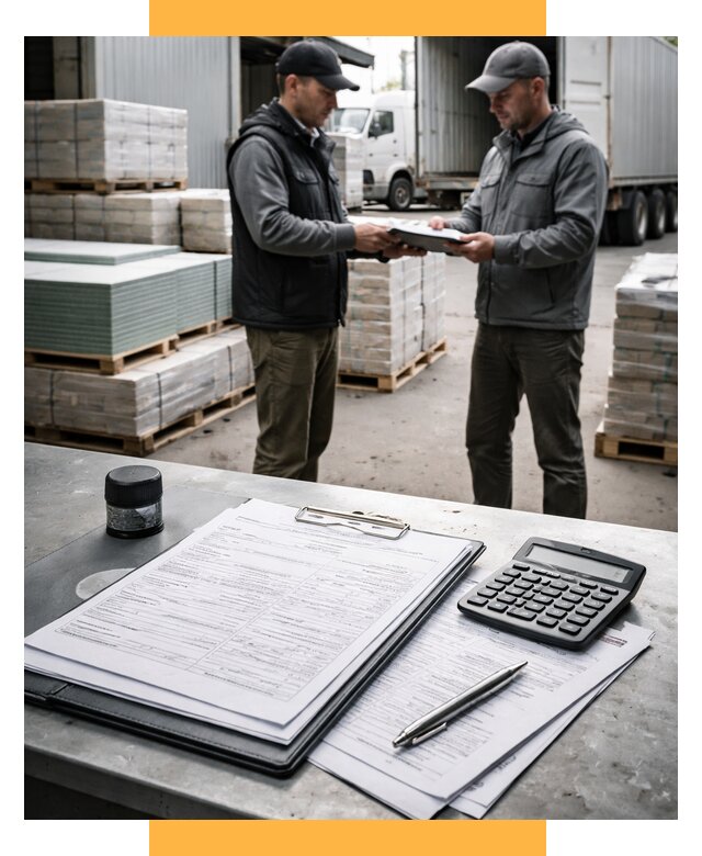 Таможенное оформление стройматериалов от 8676 р. | СетСервис-Тюм