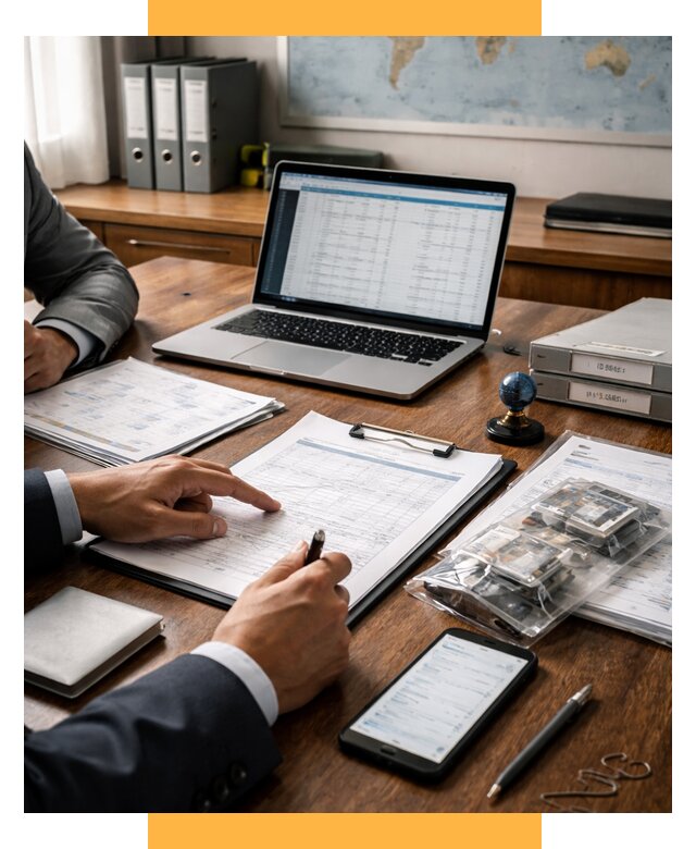 Проверка поставщика за рубежом от 8676 р. | СетСервис-Тюм аудит