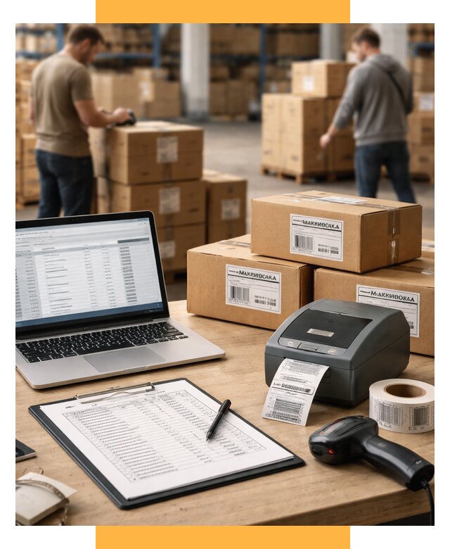 Маркировка импортных товаров от 4593 р. под ключ, СетСервис-Тюм